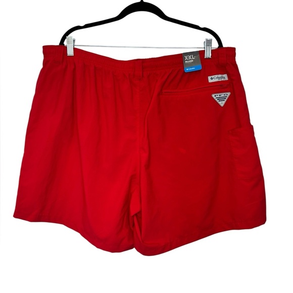 Columbia PFG Backcast III Water Shorts Red - Picture 3 of 14
